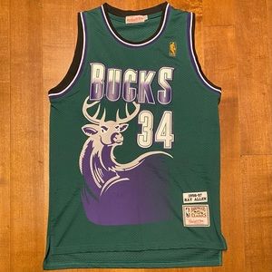 Ray Allen Milwaukee Bucks Jersey